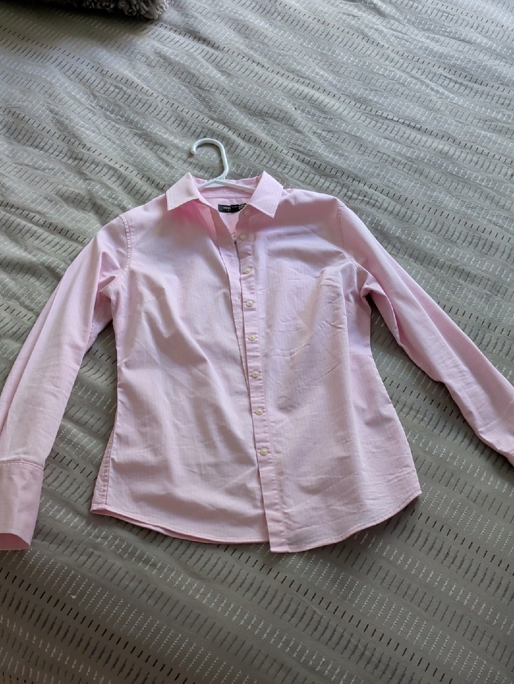 Banana Republic Pink Riley Tailored Button-Up Shirt